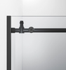 BNMT Double Sliding Frameless Shower Door