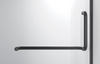 BNMT Double Sliding Frameless Shower Door