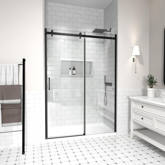 Single Sliding Framed Shower Door - (BDS02)